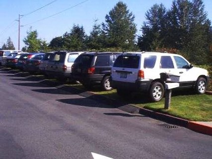 VersiGrid overflow grass paving for childrens school employees in WA